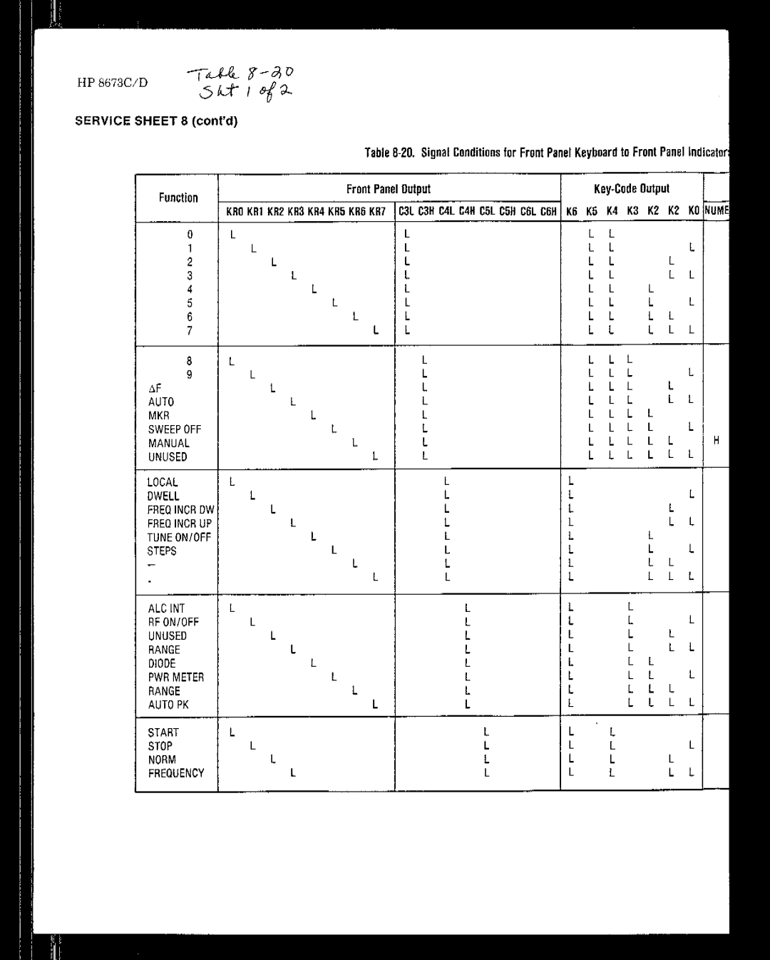 HP 8673 manual 