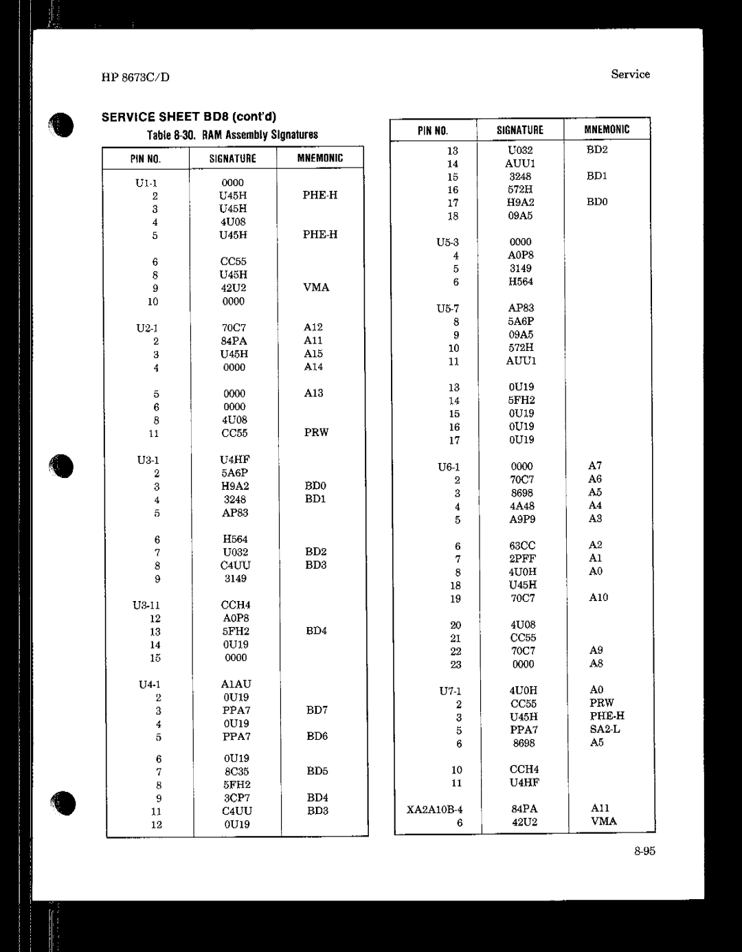 HP 8673 manual 