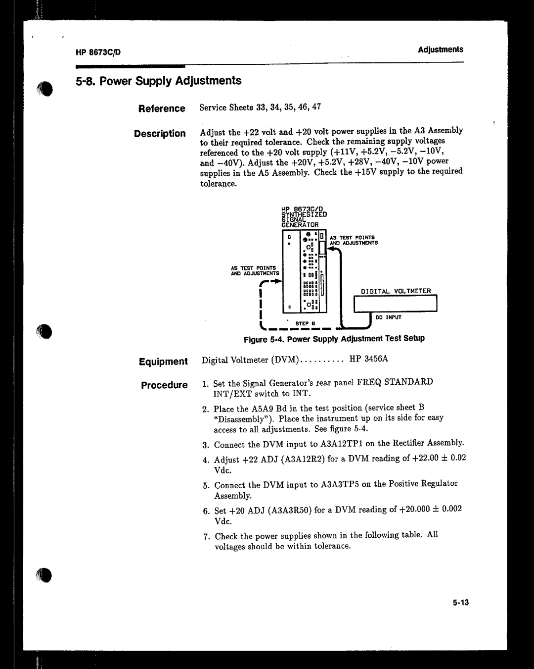 HP 8673 manual 