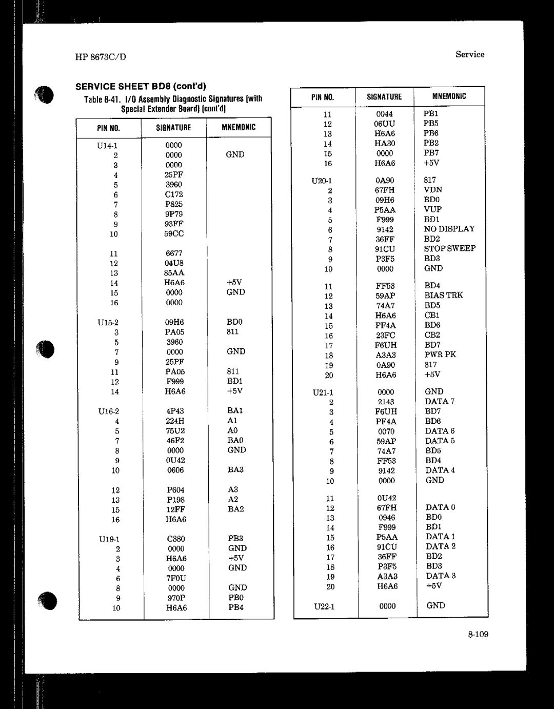 HP 8673 manual 