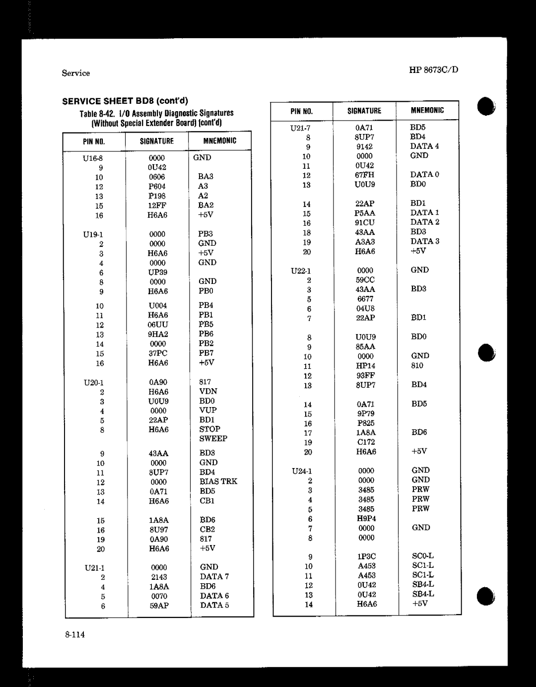 HP 8673 manual 