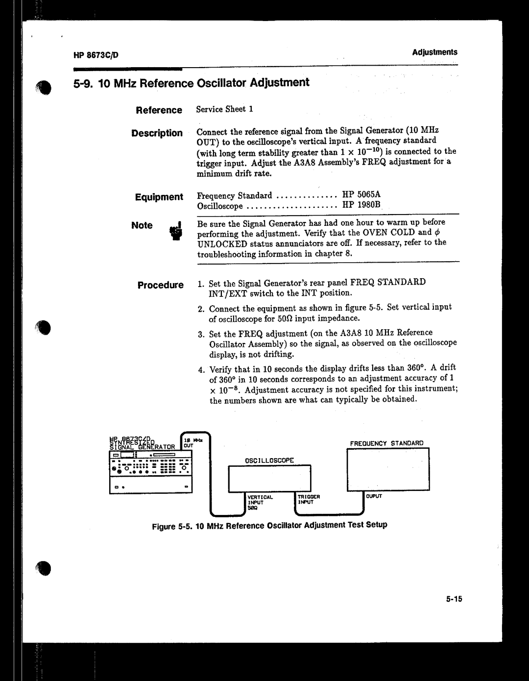 HP 8673 manual 