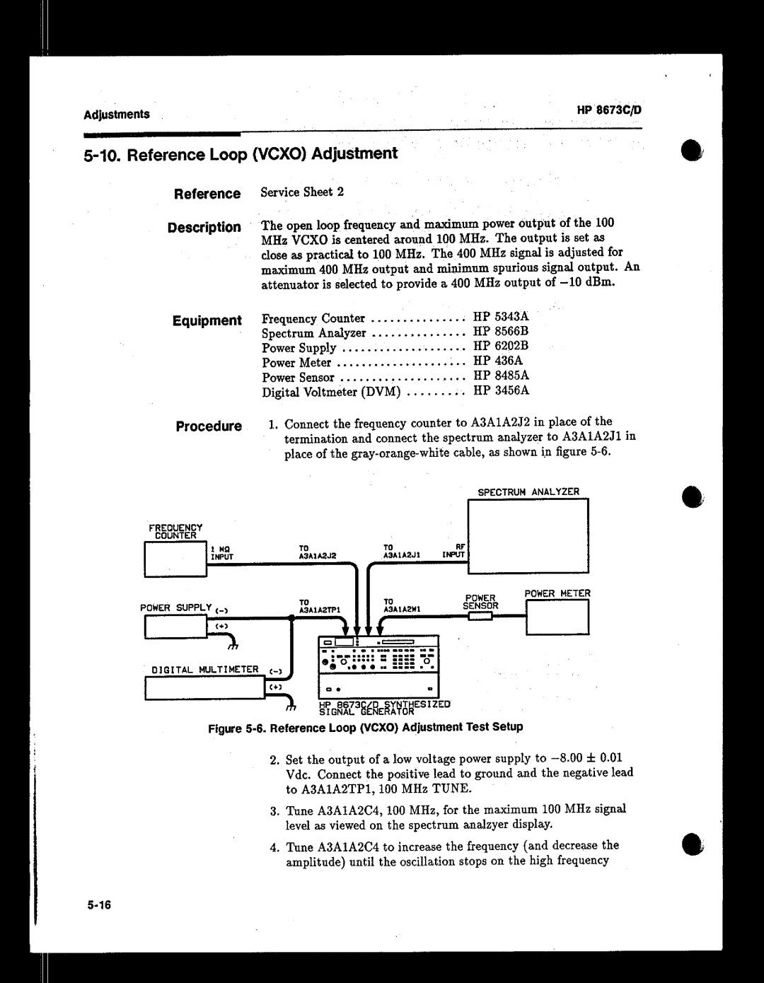 HP 8673 manual 