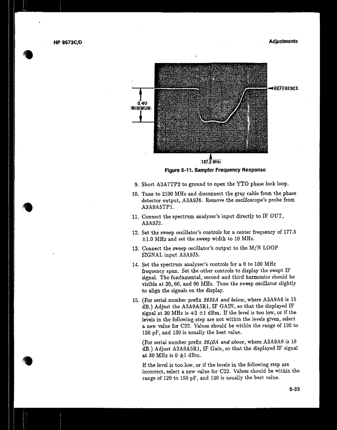 HP 8673 manual 