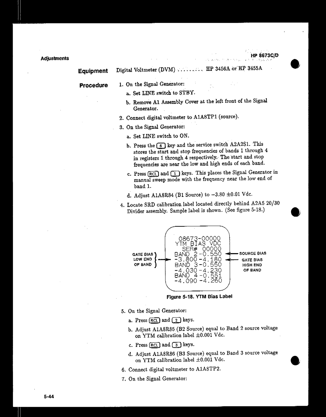 HP 8673 manual 