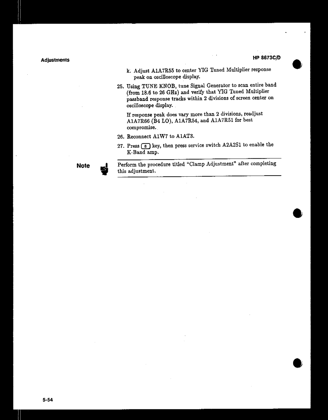 HP 8673 manual 