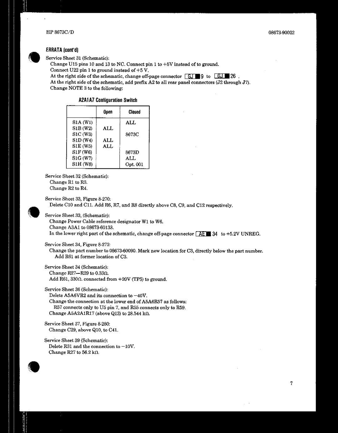 HP 8673 manual 