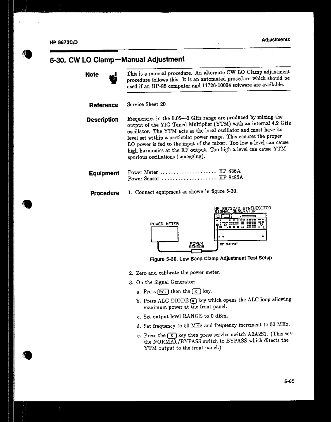 HP 8673 manual 