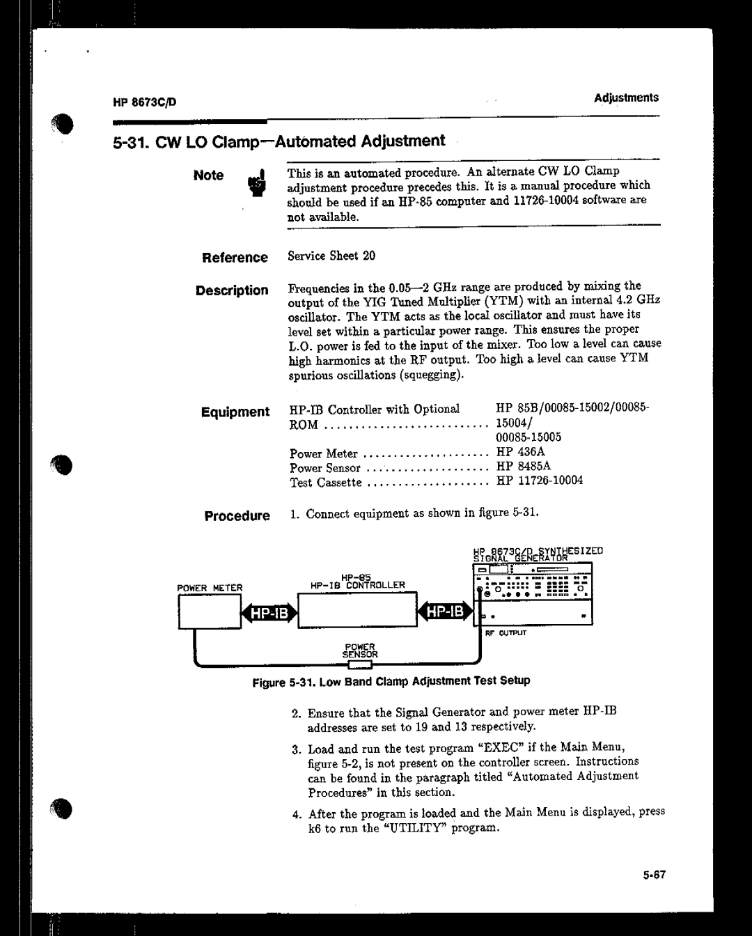 HP 8673 manual 