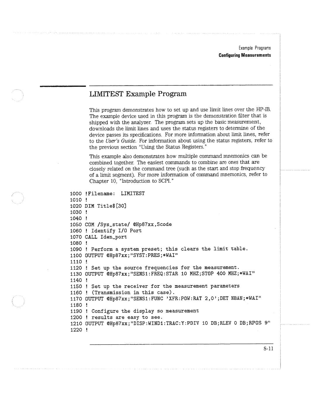 HP 8712C, 8711C, 8714C manual 
