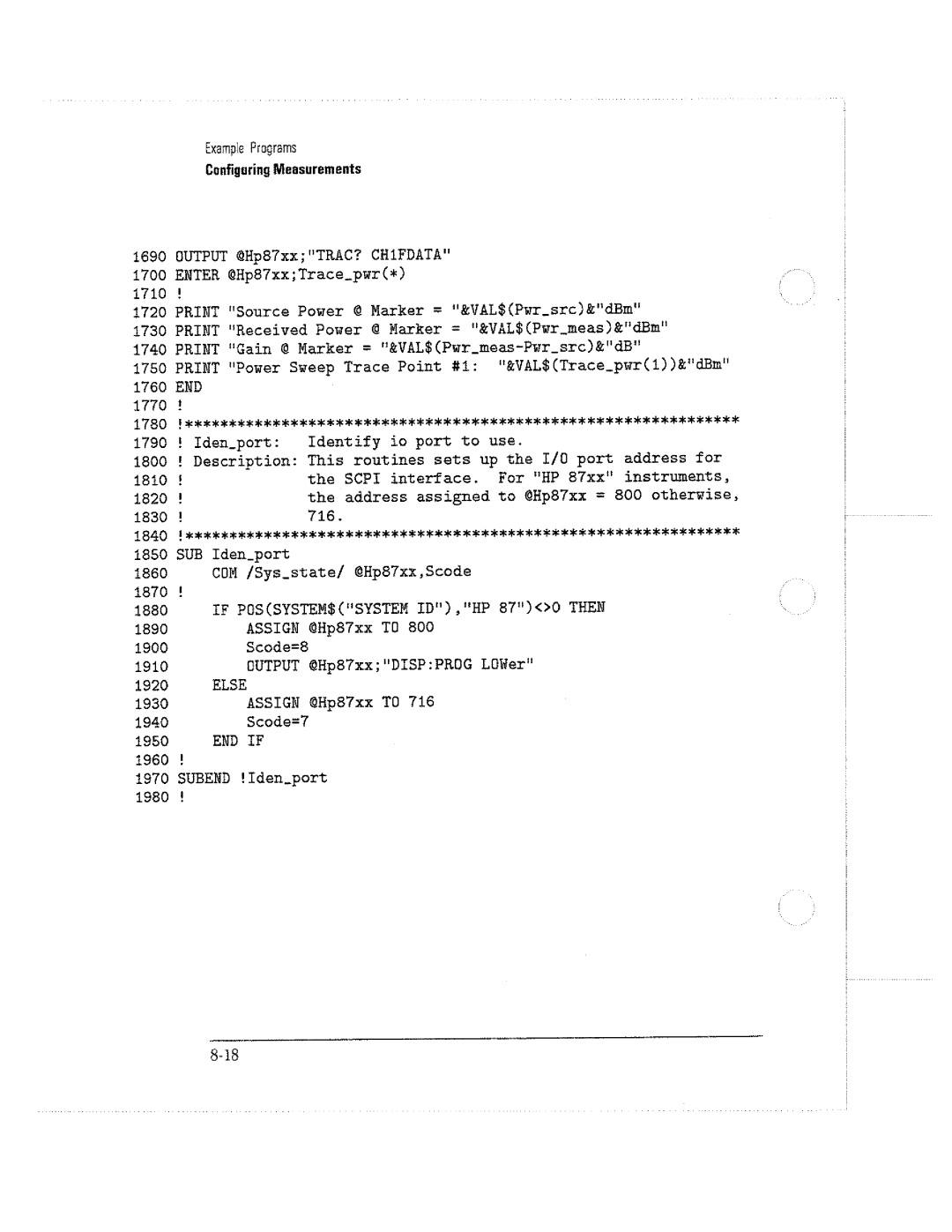 HP 8711C, 8714C, 8712C manual 