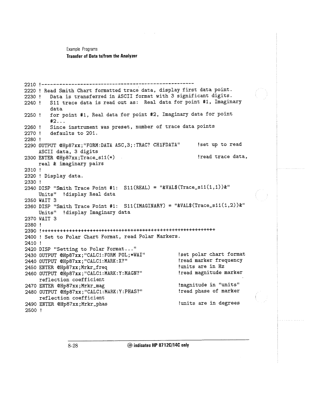 HP 8714C, 8711C, 8712C manual 
