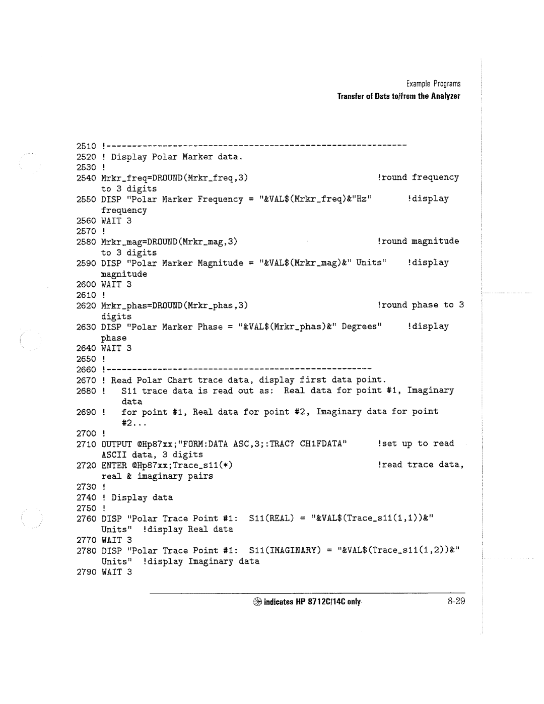 HP 8712C, 8711C, 8714C manual 