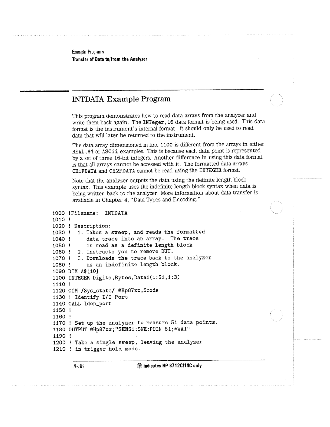HP 8712C, 8711C, 8714C manual 