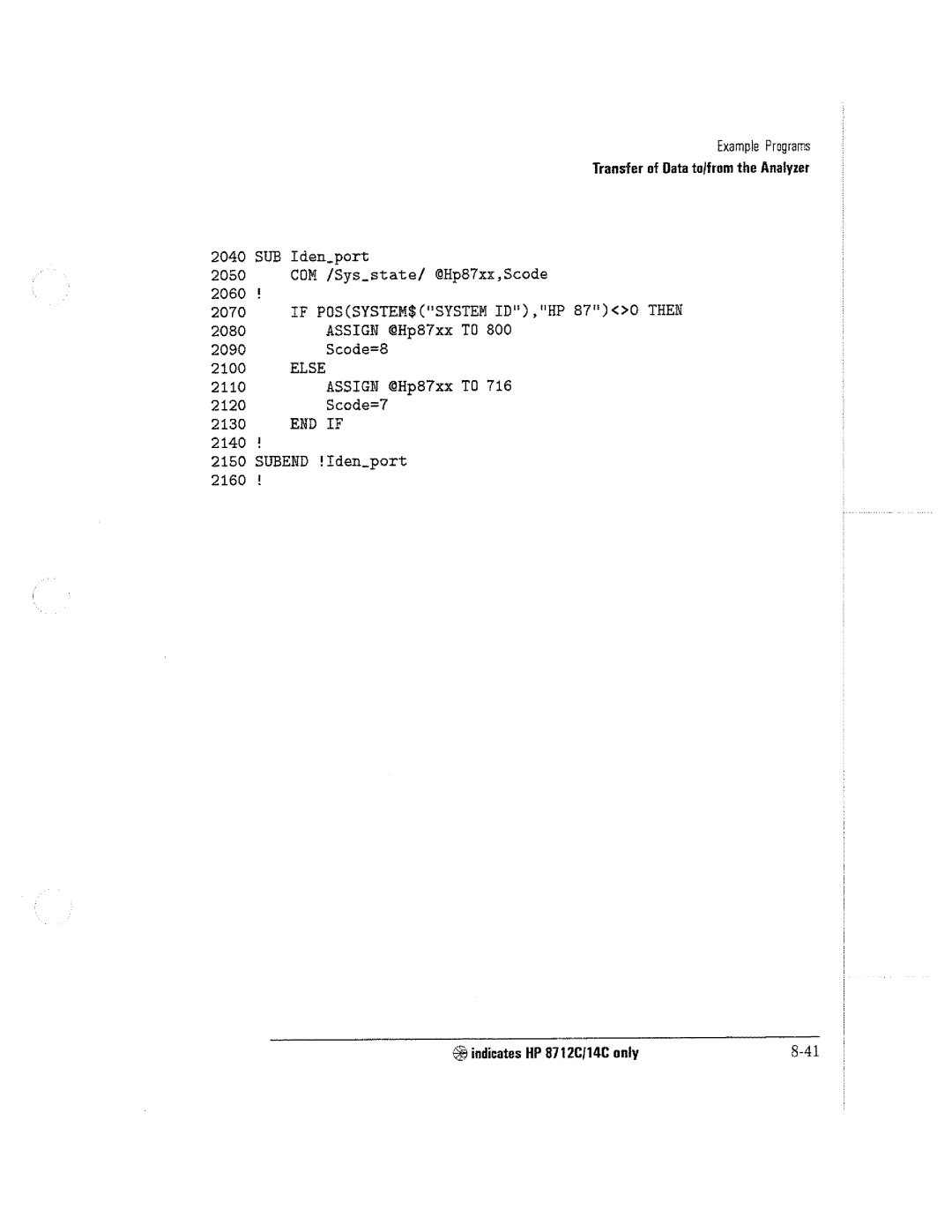 HP 8712C, 8711C, 8714C manual 