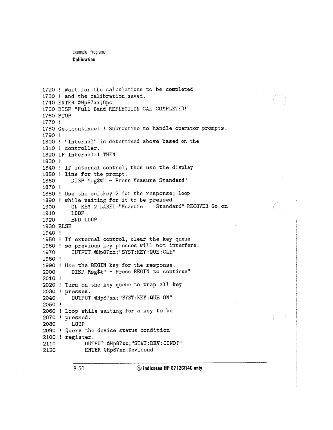 HP 8712C, 8711C, 8714C manual 