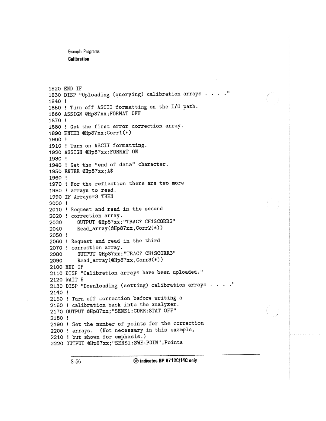 HP 8712C, 8711C, 8714C manual 