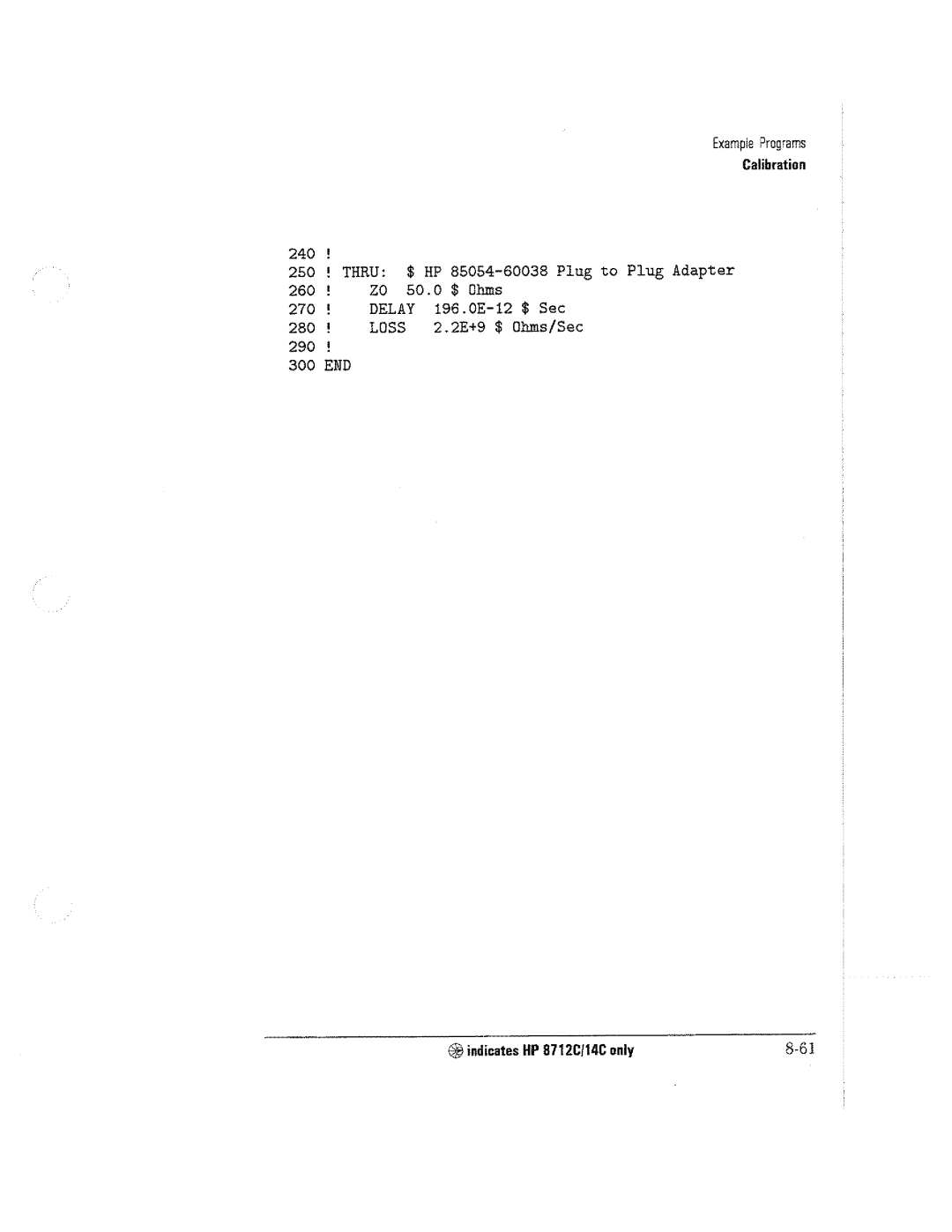 HP 8714C, 8711C, 8712C manual 