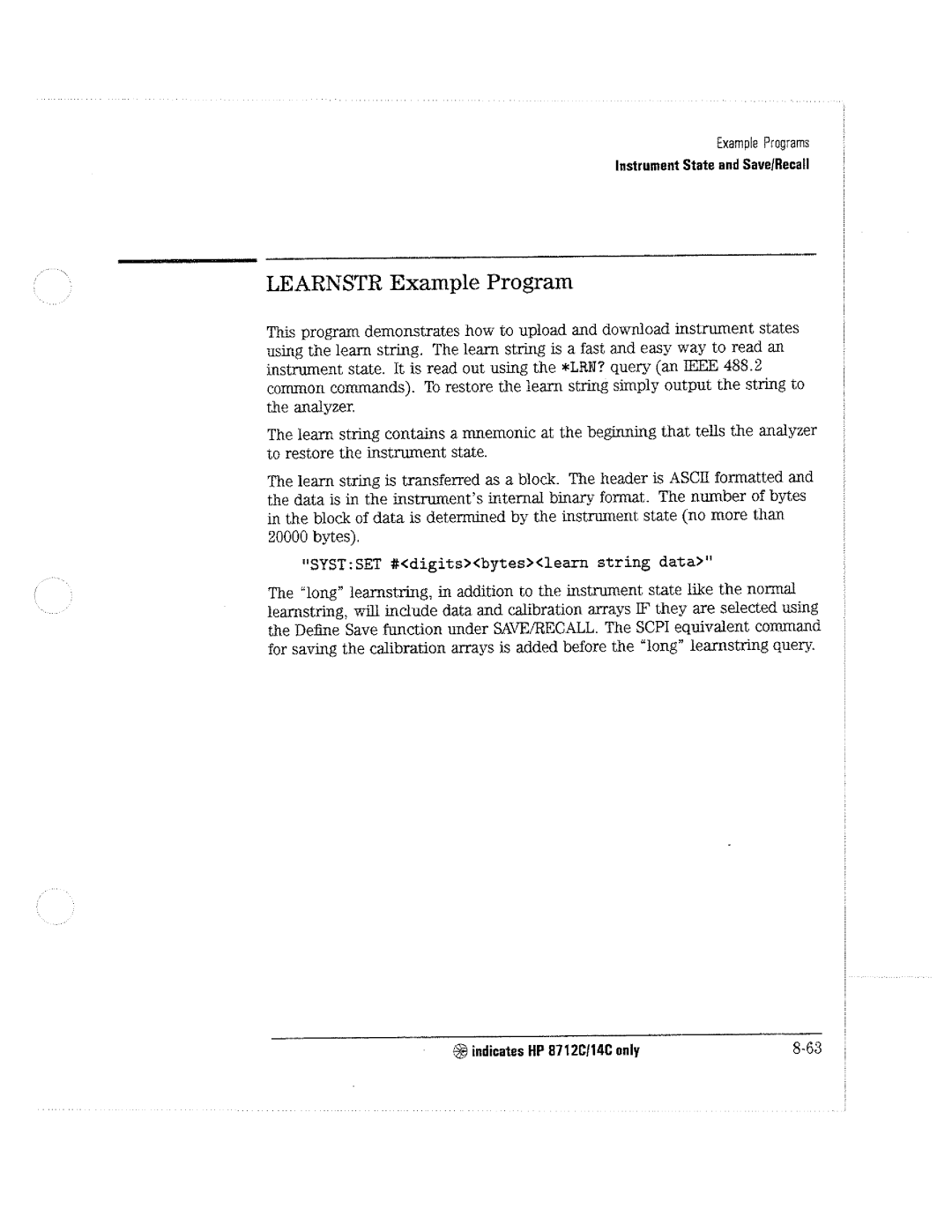 HP 8711C, 8714C, 8712C manual 