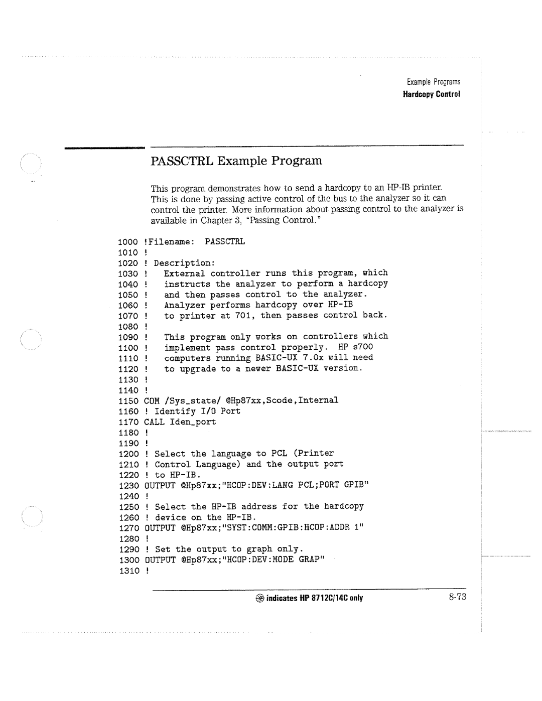 HP 8714C, 8711C, 8712C manual 
