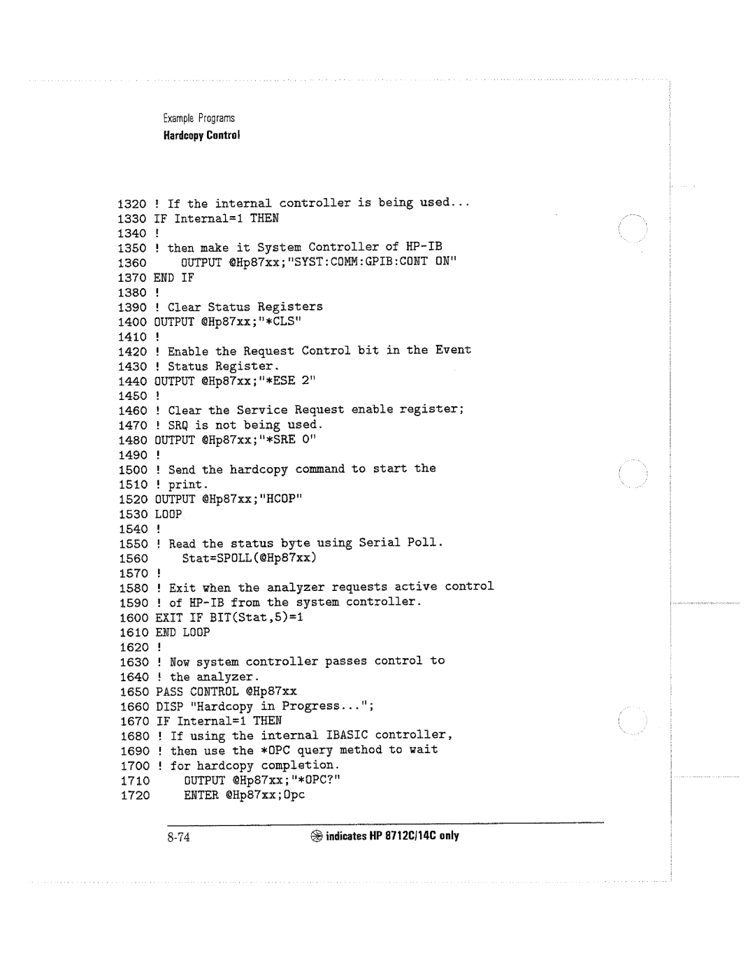 HP 8712C, 8711C, 8714C manual 