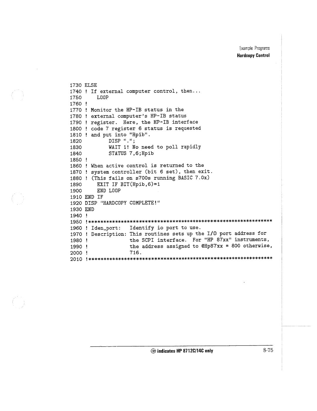 HP 8711C, 8714C, 8712C manual 