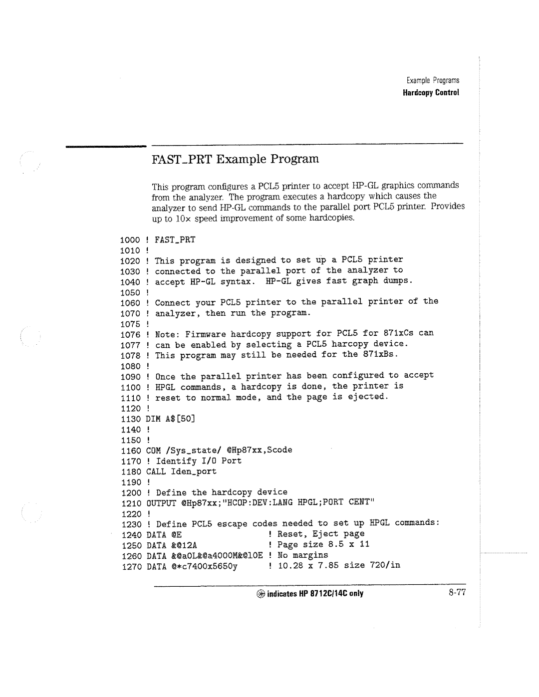 HP 8712C, 8711C, 8714C manual 