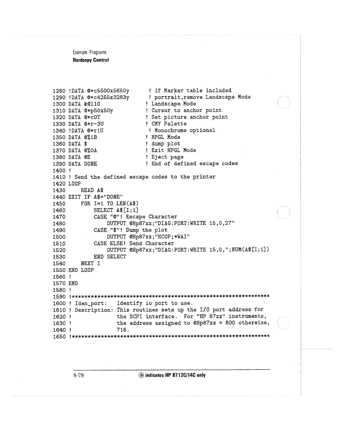 HP 8711C, 8714C, 8712C manual 