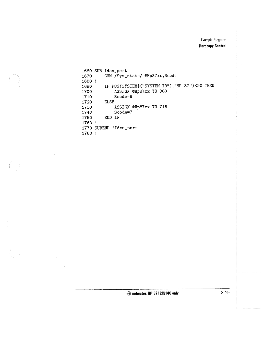 HP 8714C, 8711C, 8712C manual 