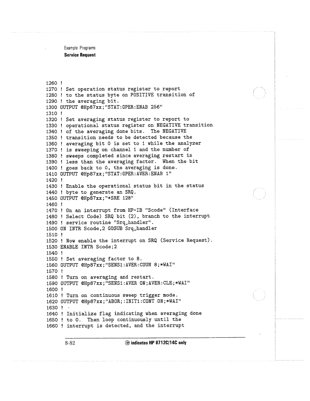 HP 8714C, 8711C, 8712C manual 