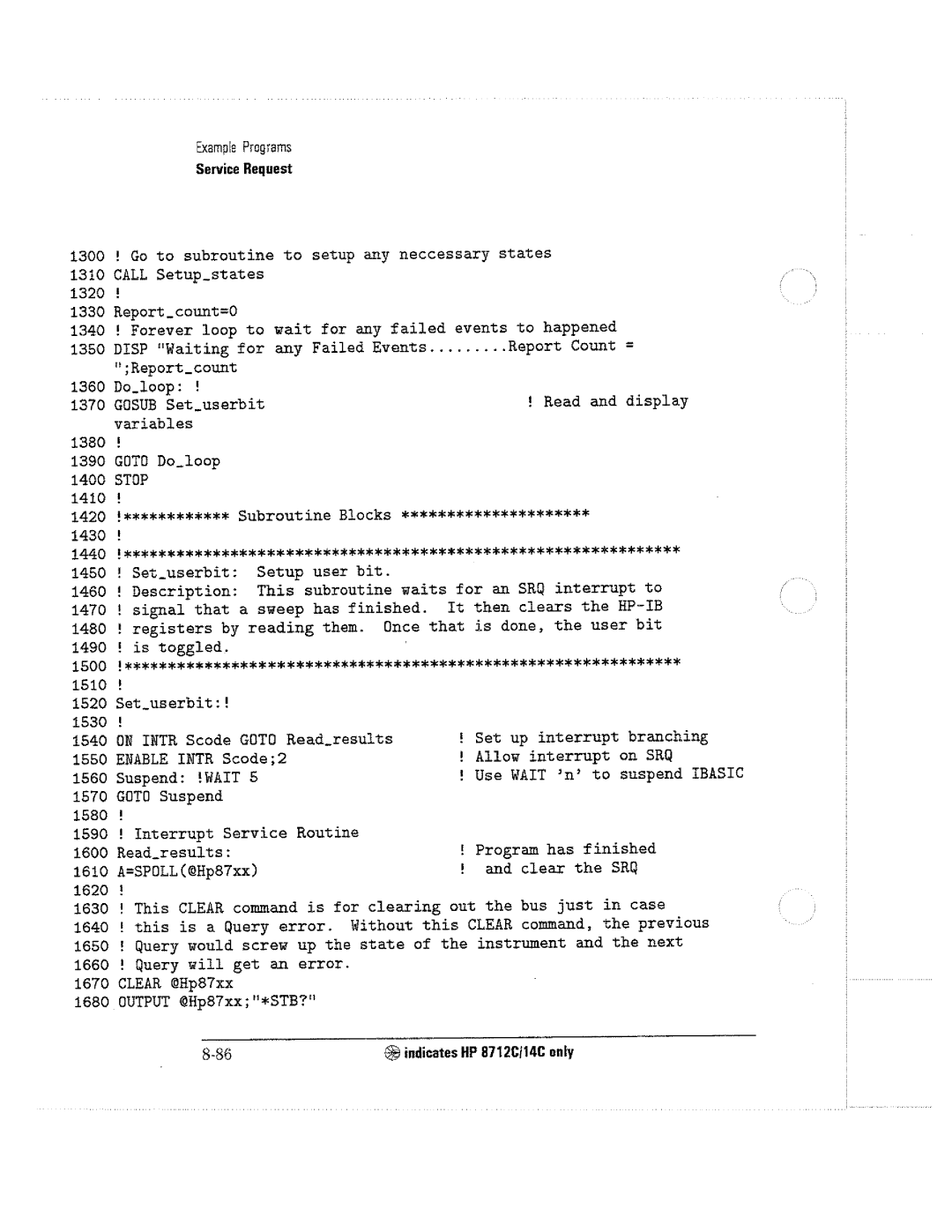 HP 8712C, 8711C, 8714C manual 