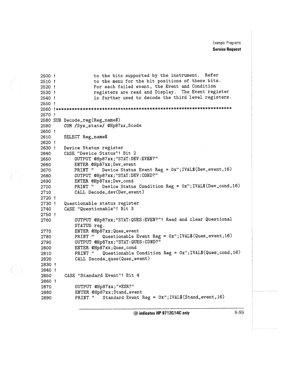 HP 8712C, 8711C, 8714C manual 