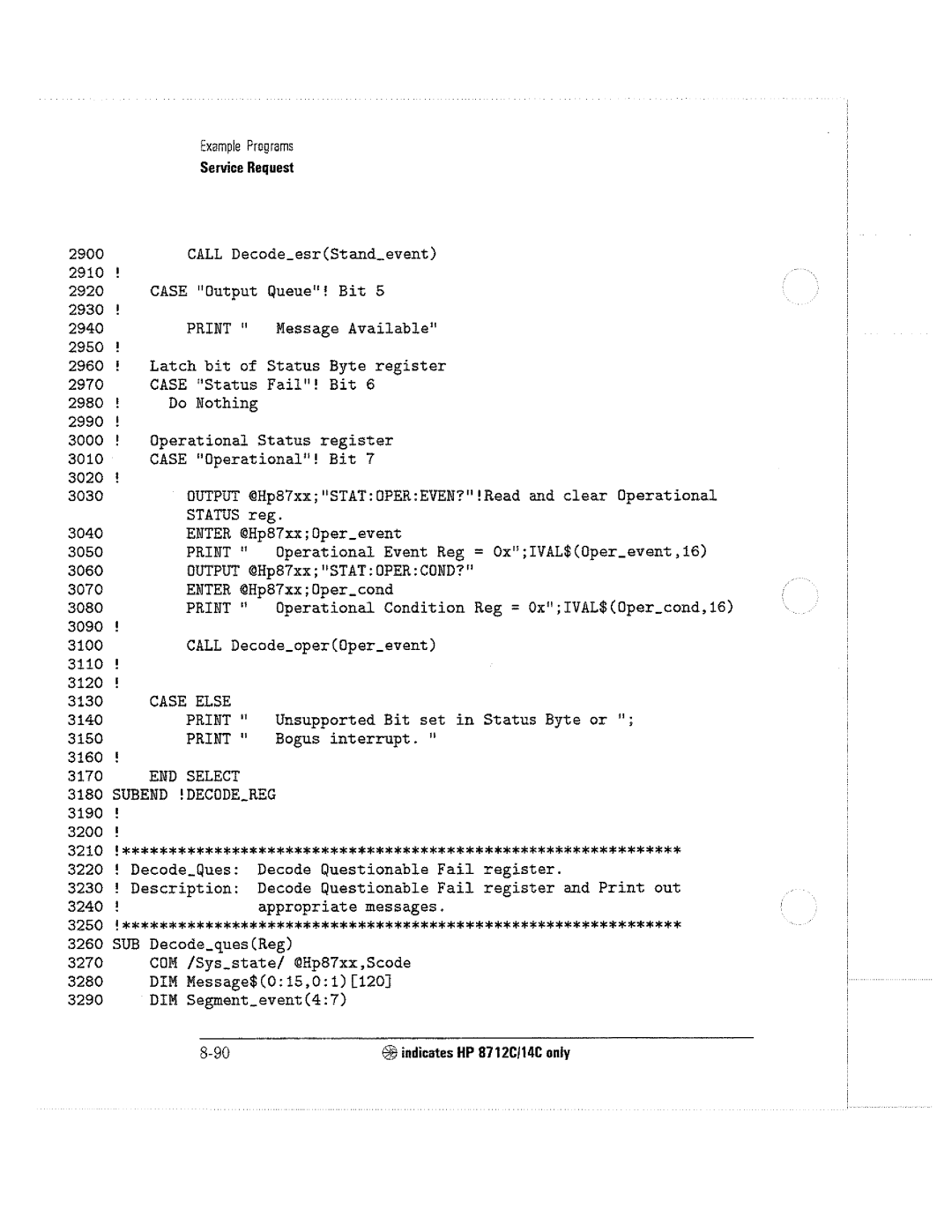 HP 8711C, 8714C, 8712C manual 