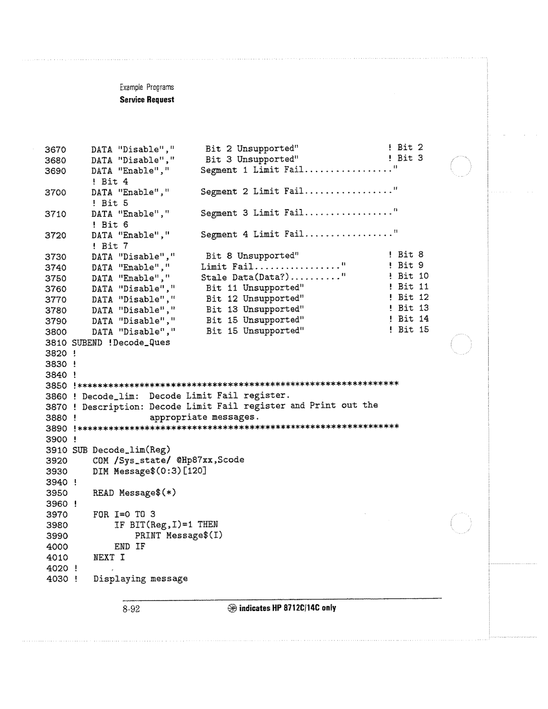 HP 8712C, 8711C, 8714C manual 