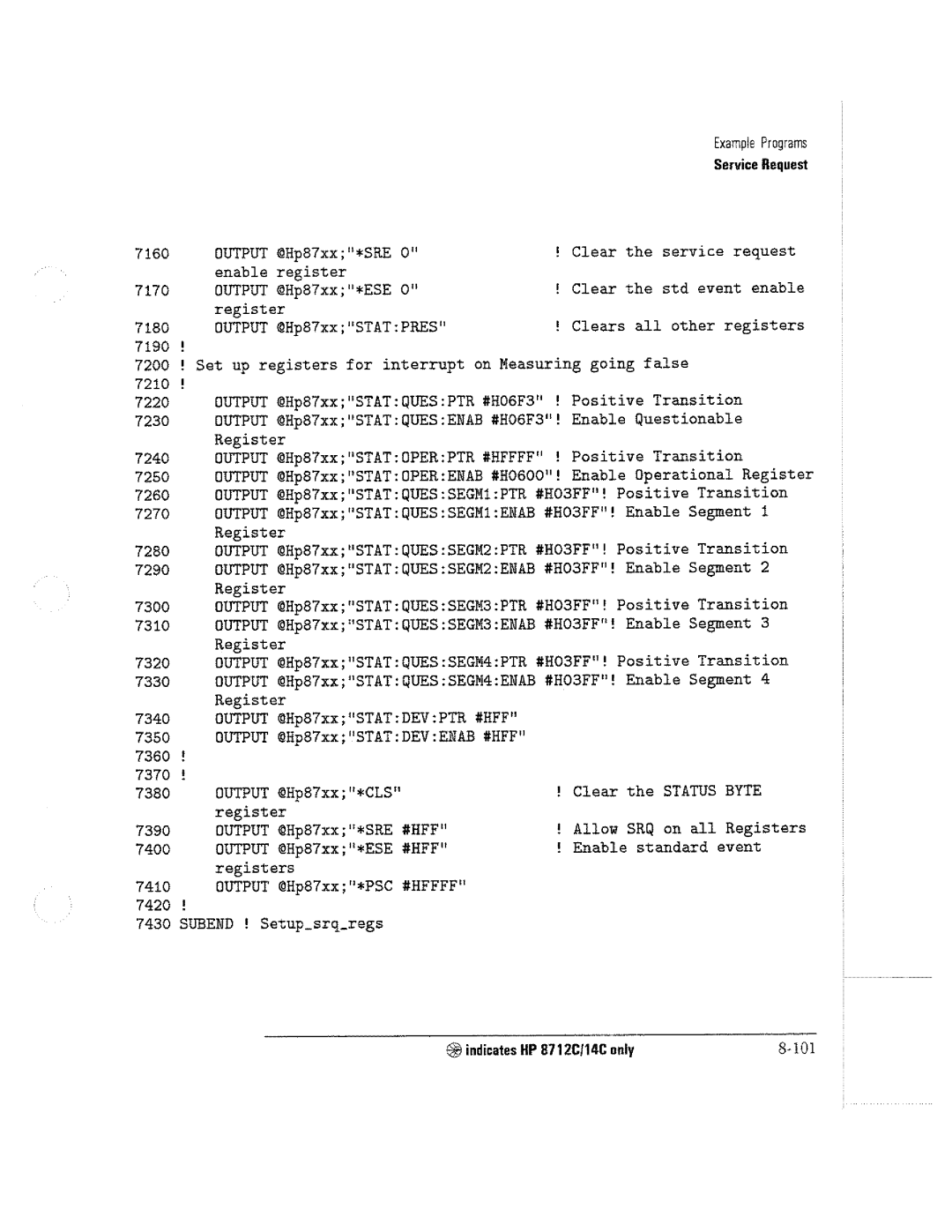 HP 8712C, 8711C, 8714C manual 