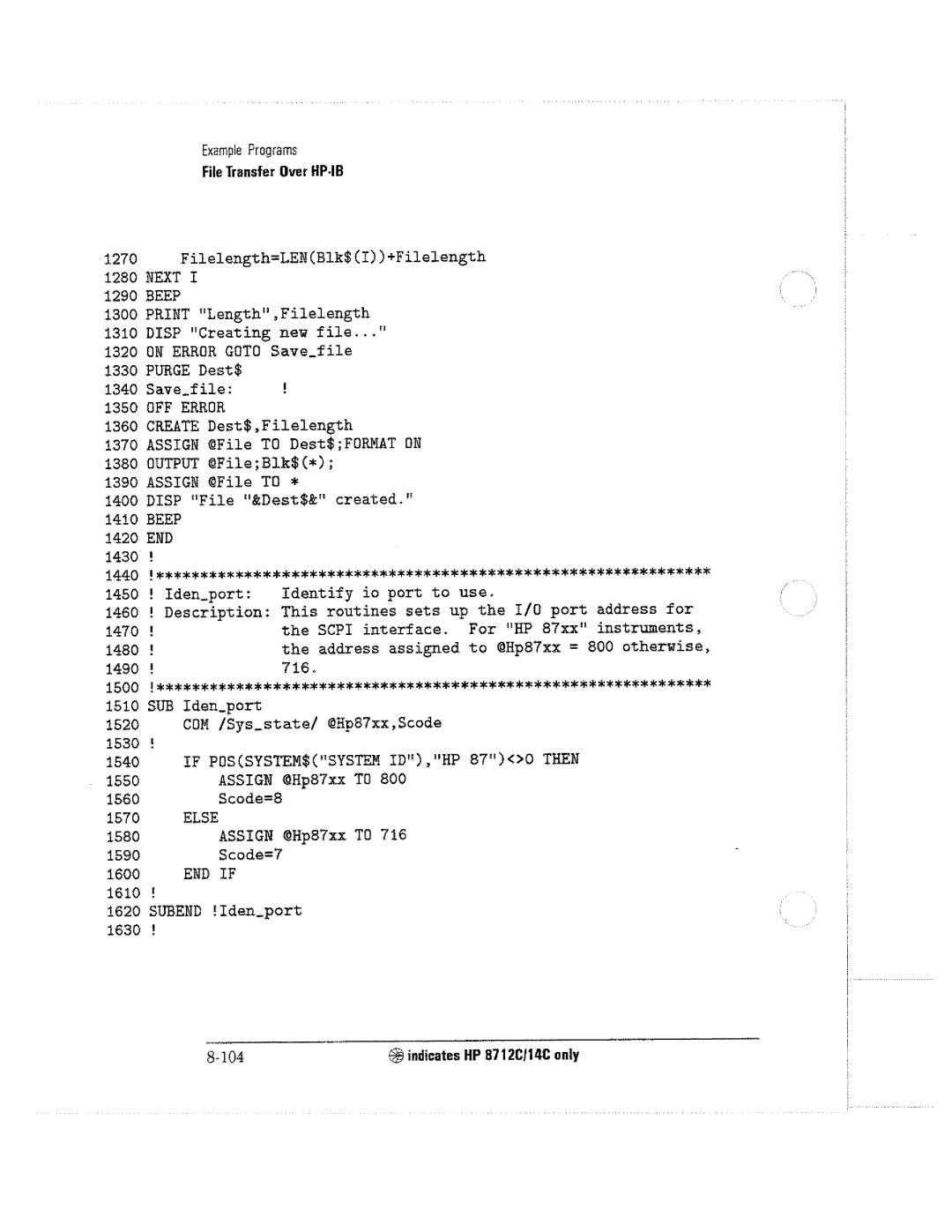 HP 8712C, 8711C, 8714C manual 
