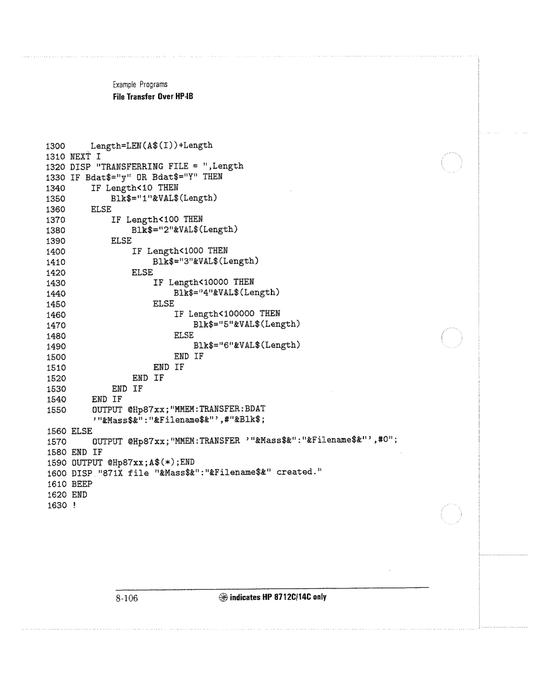 HP 8714C, 8711C, 8712C manual 