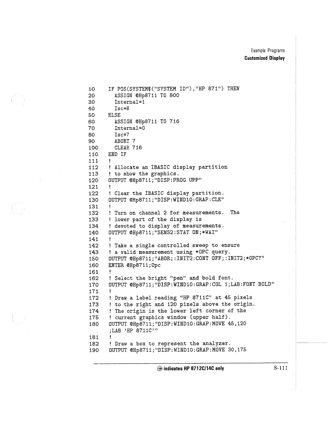 HP 8711C, 8714C, 8712C manual 