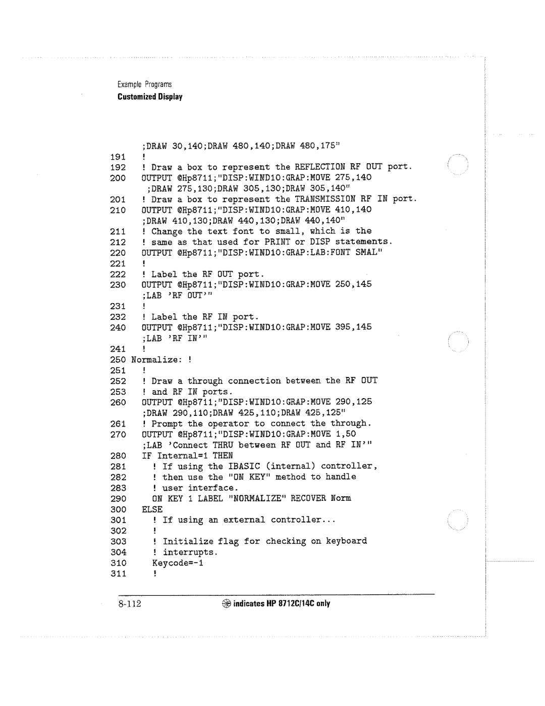 HP 8714C, 8711C, 8712C manual 