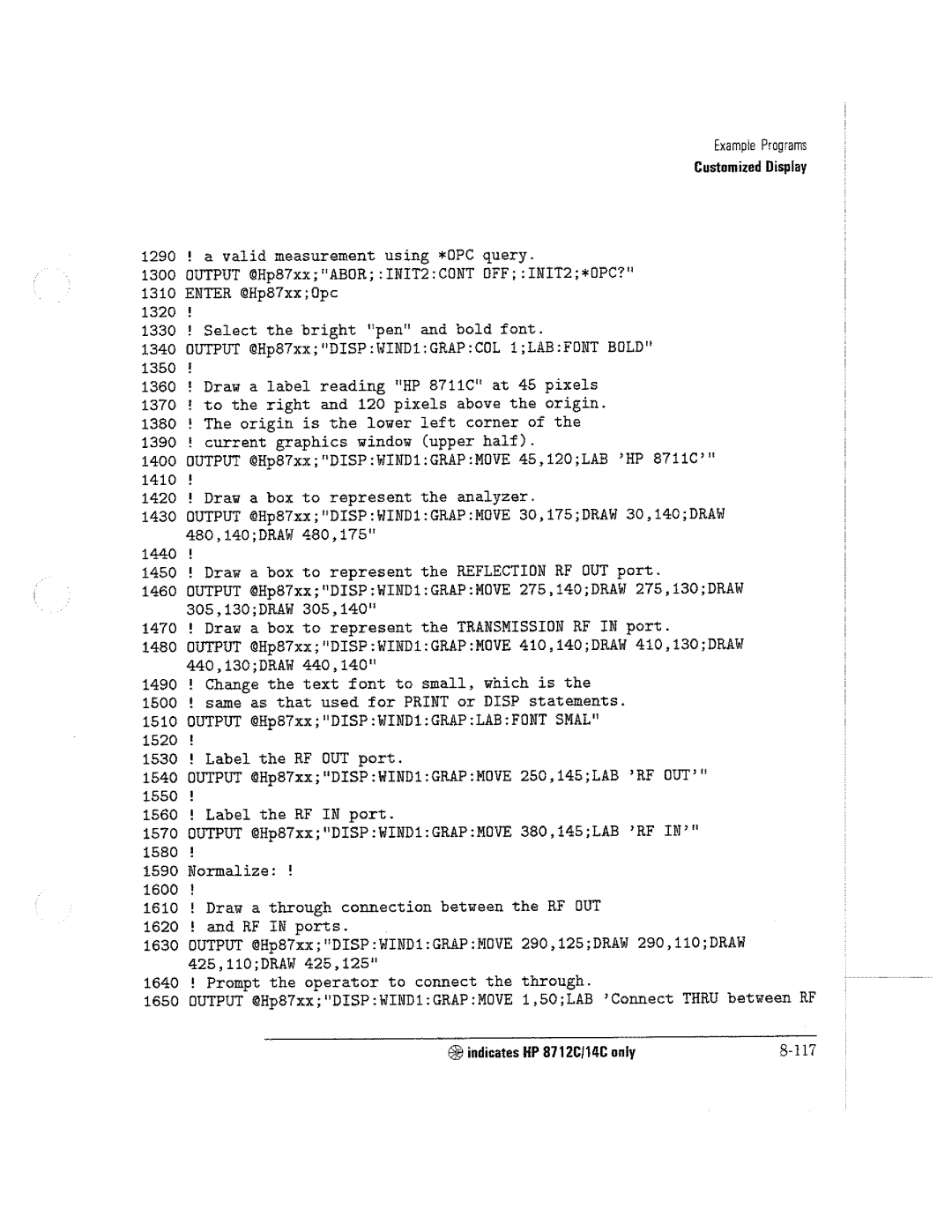 HP 8711C, 8714C, 8712C manual 