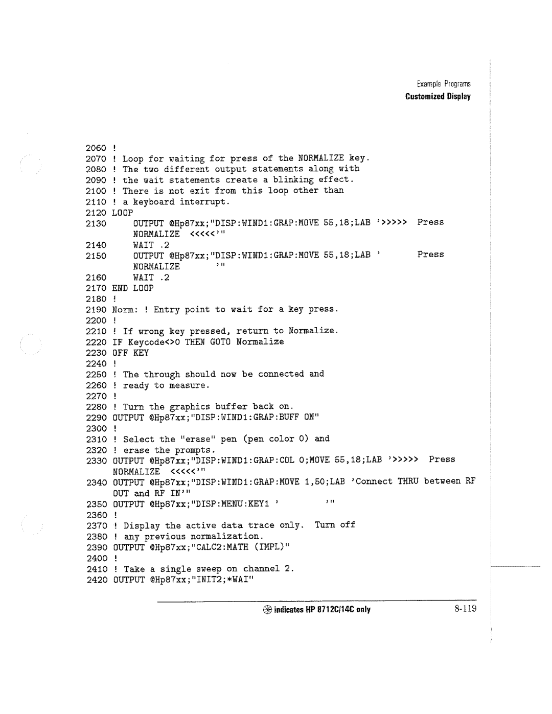 HP 8712C, 8711C, 8714C manual 