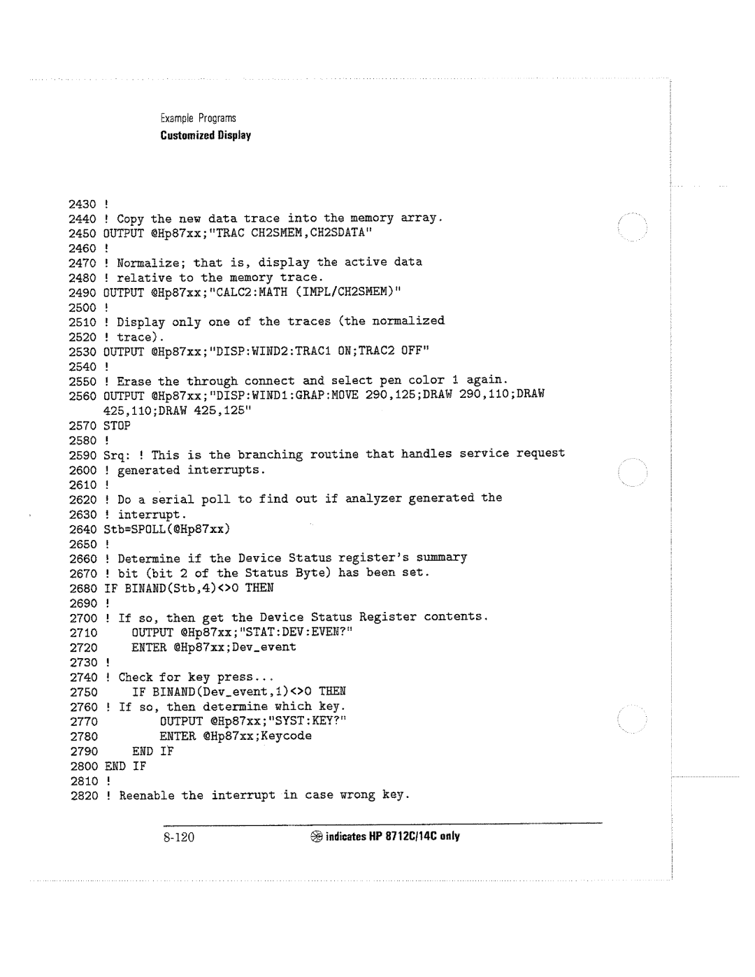 HP 8711C, 8714C, 8712C manual 