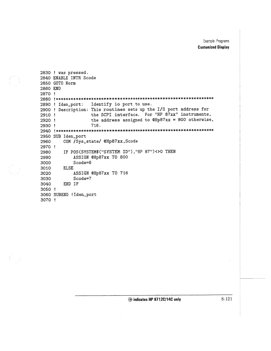 HP 8714C, 8711C, 8712C manual 