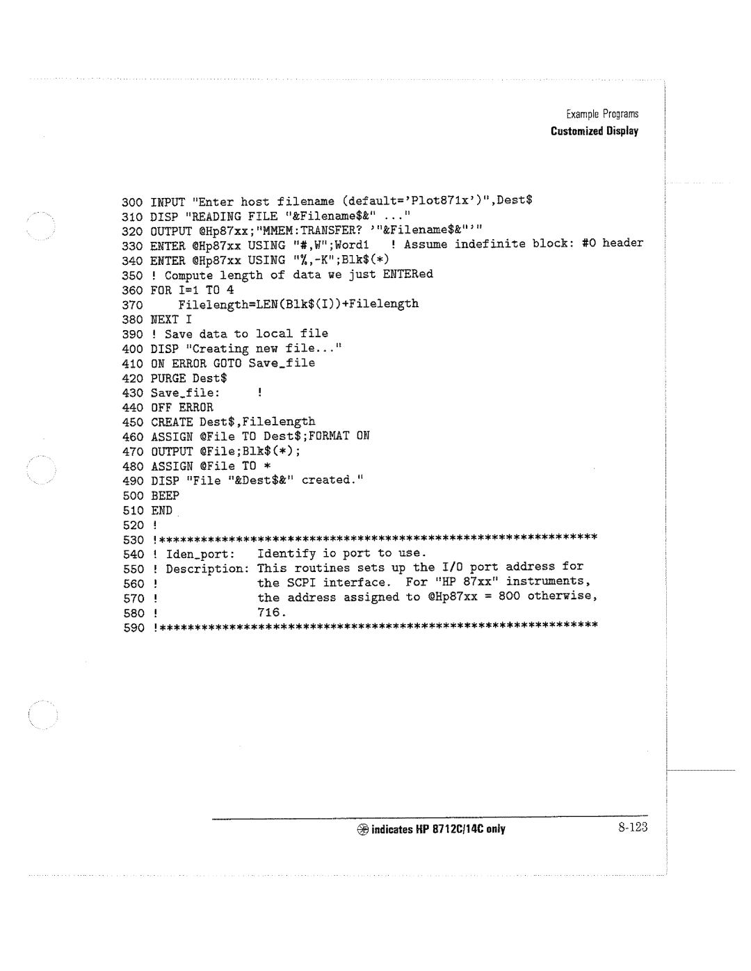 HP 8711C, 8714C, 8712C manual 