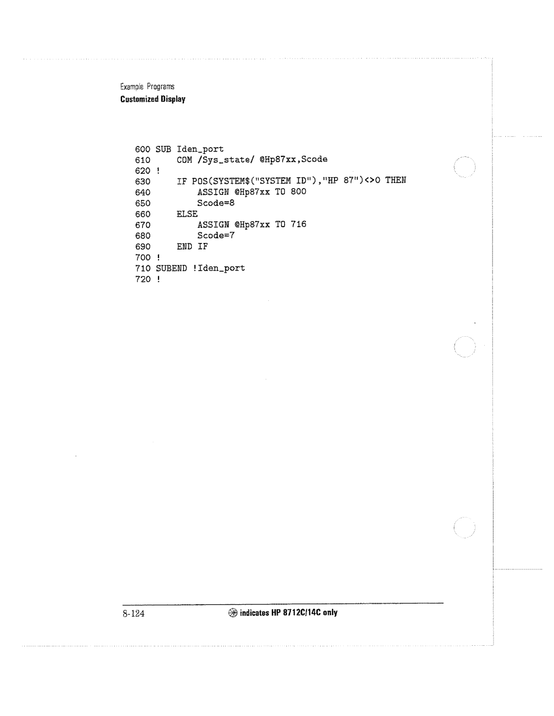 HP 8714C, 8711C, 8712C manual 