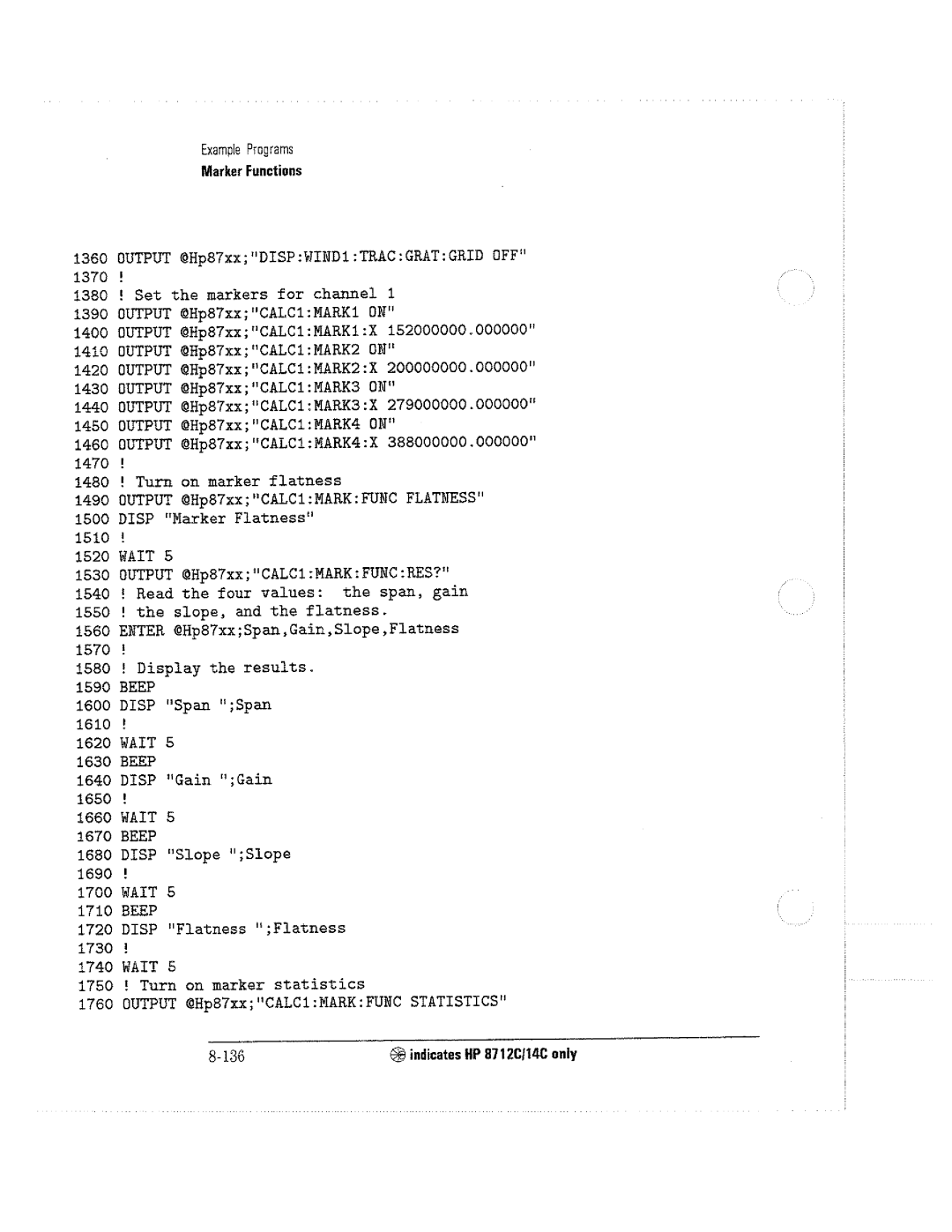 HP 8714C, 8711C, 8712C manual 
