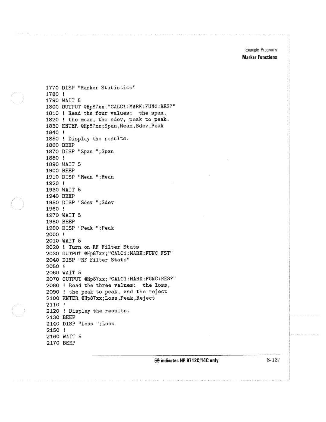 HP 8712C, 8711C, 8714C manual 