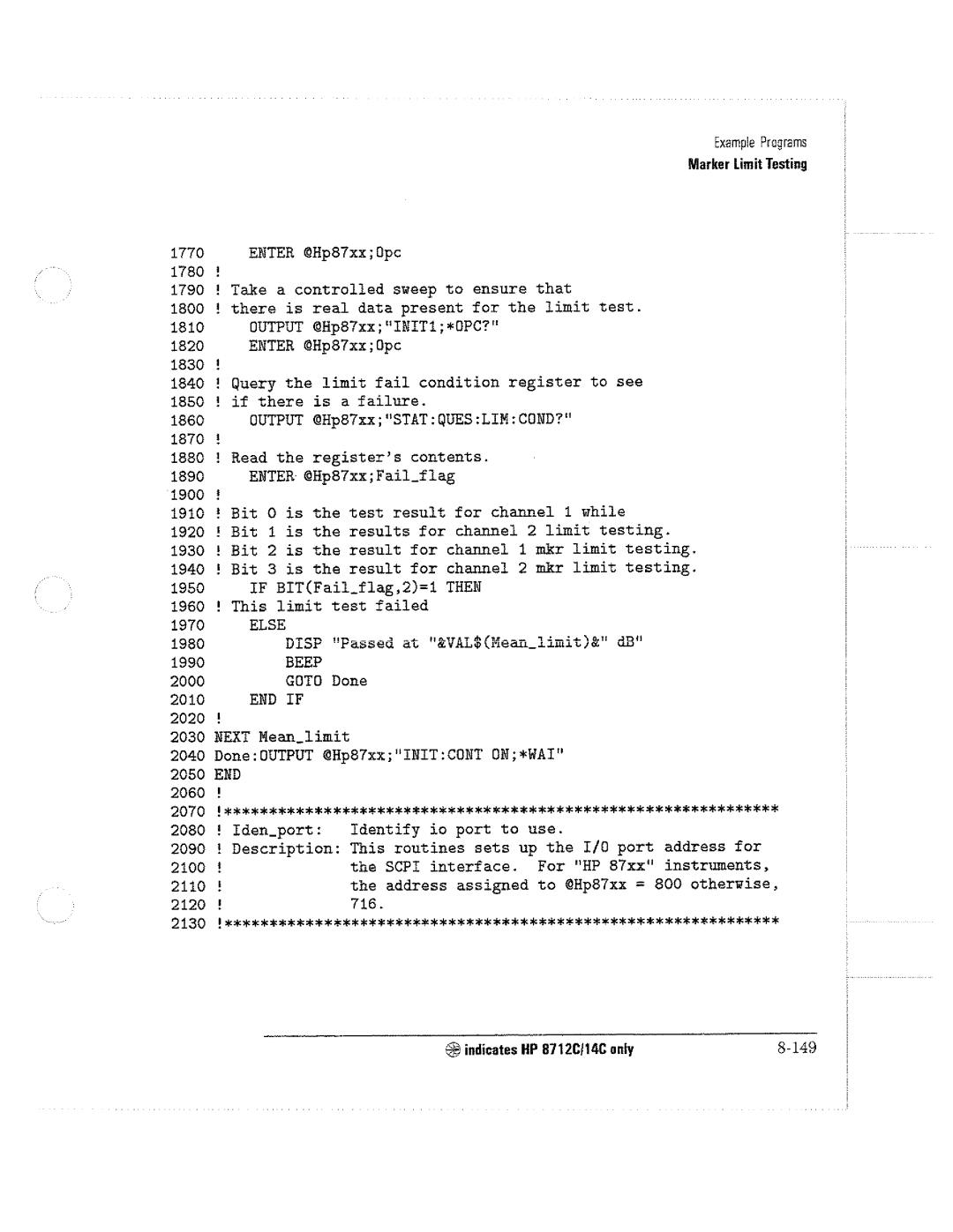 HP 8712C, 8711C, 8714C manual 
