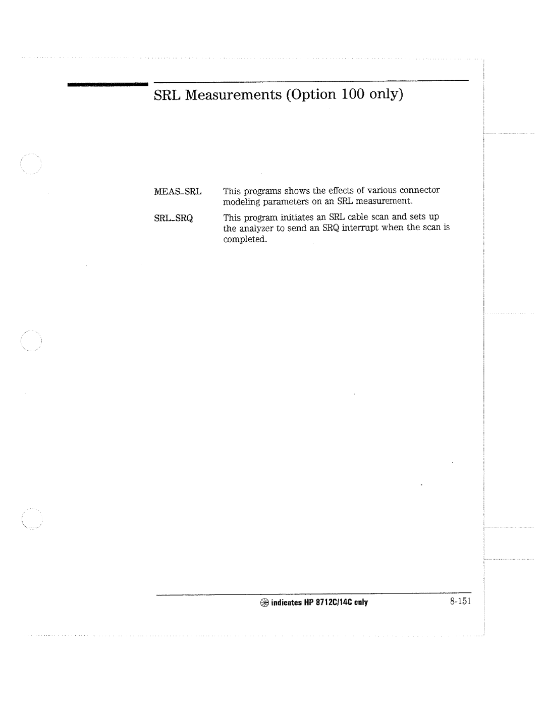 HP 8714C, 8711C, 8712C manual 