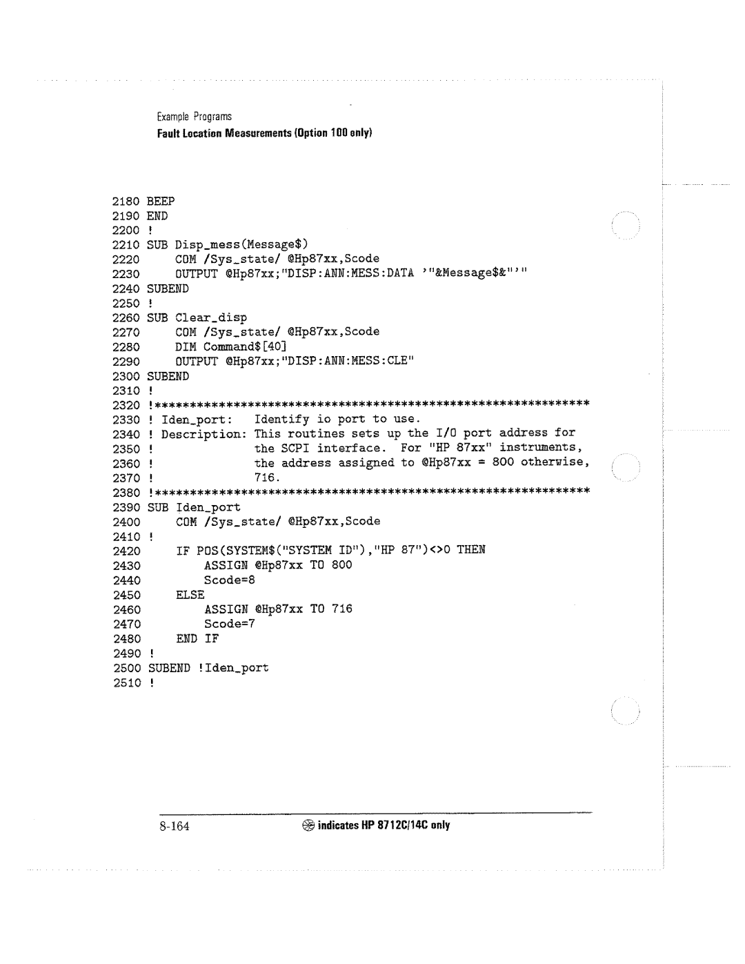 HP 8712C, 8711C, 8714C manual 